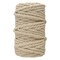 White Lion Macramé Cord – Cotton Rich Macrame Rope, 6 mm, 50 Feet, Yarn for Wall Decor, Crochet, Gift Wrapping, Wall Hanging, Plant Hangers, Handmade Crafts, Knitting